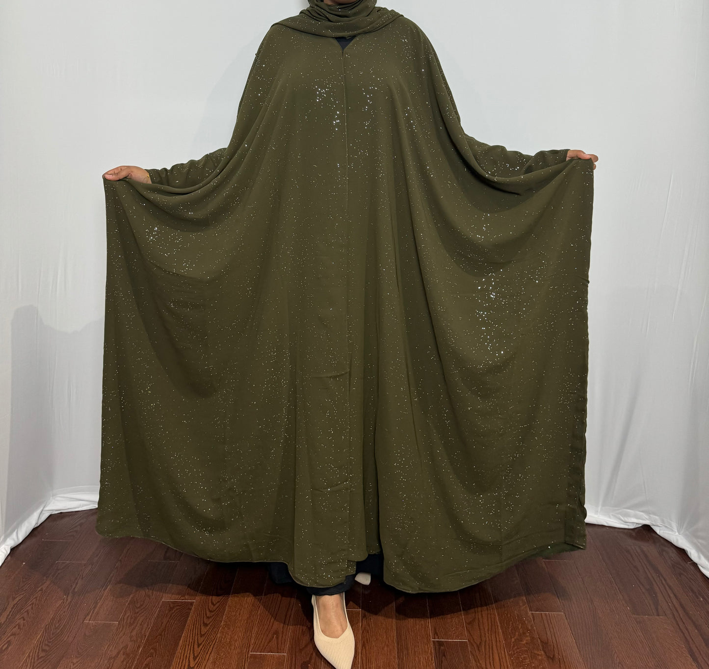 Khaleeji Glitter Abaya