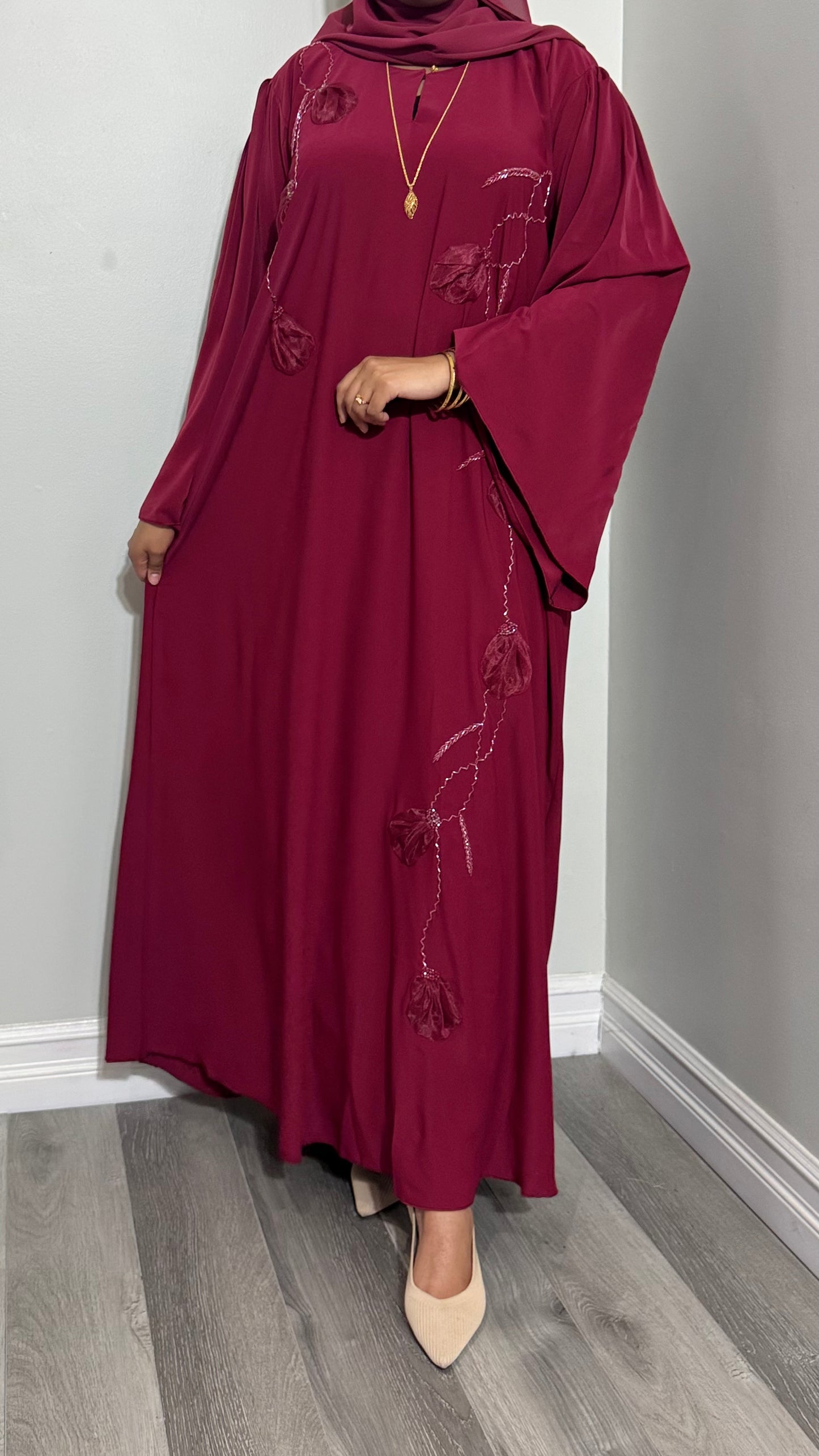 Rose Abaya