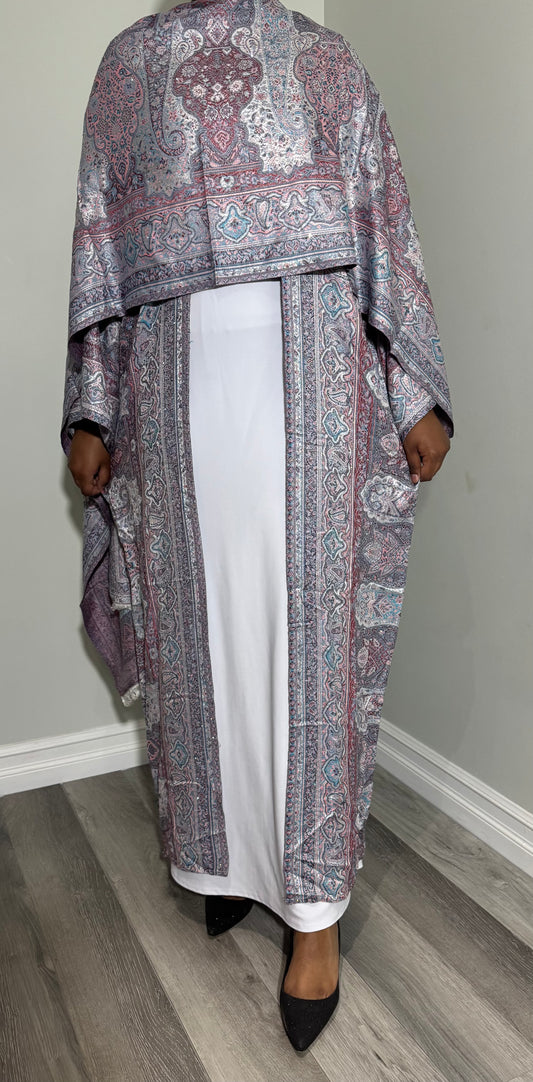 Bedazzled Pashmina Abaya