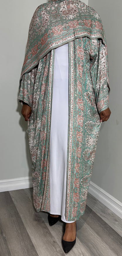 Bedazzled Pashmina Abaya