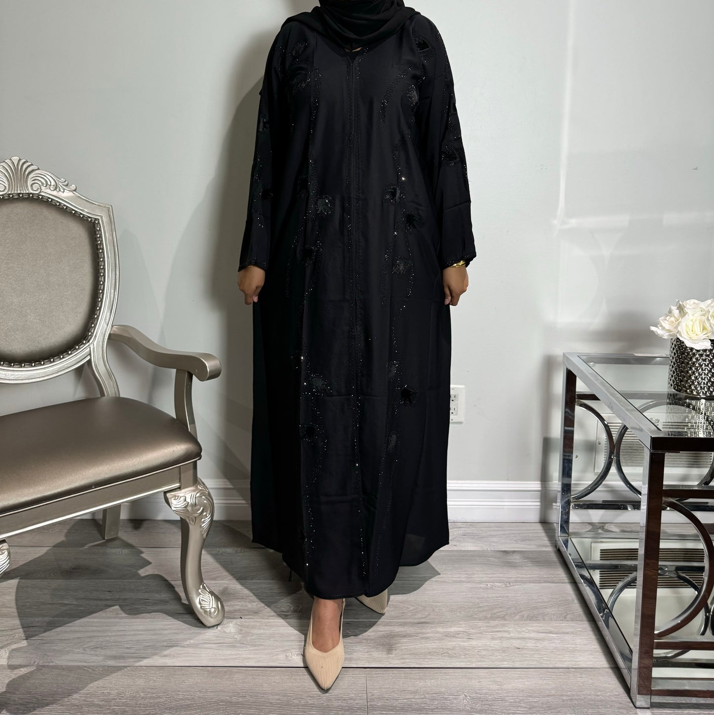 Safa Open Abaya