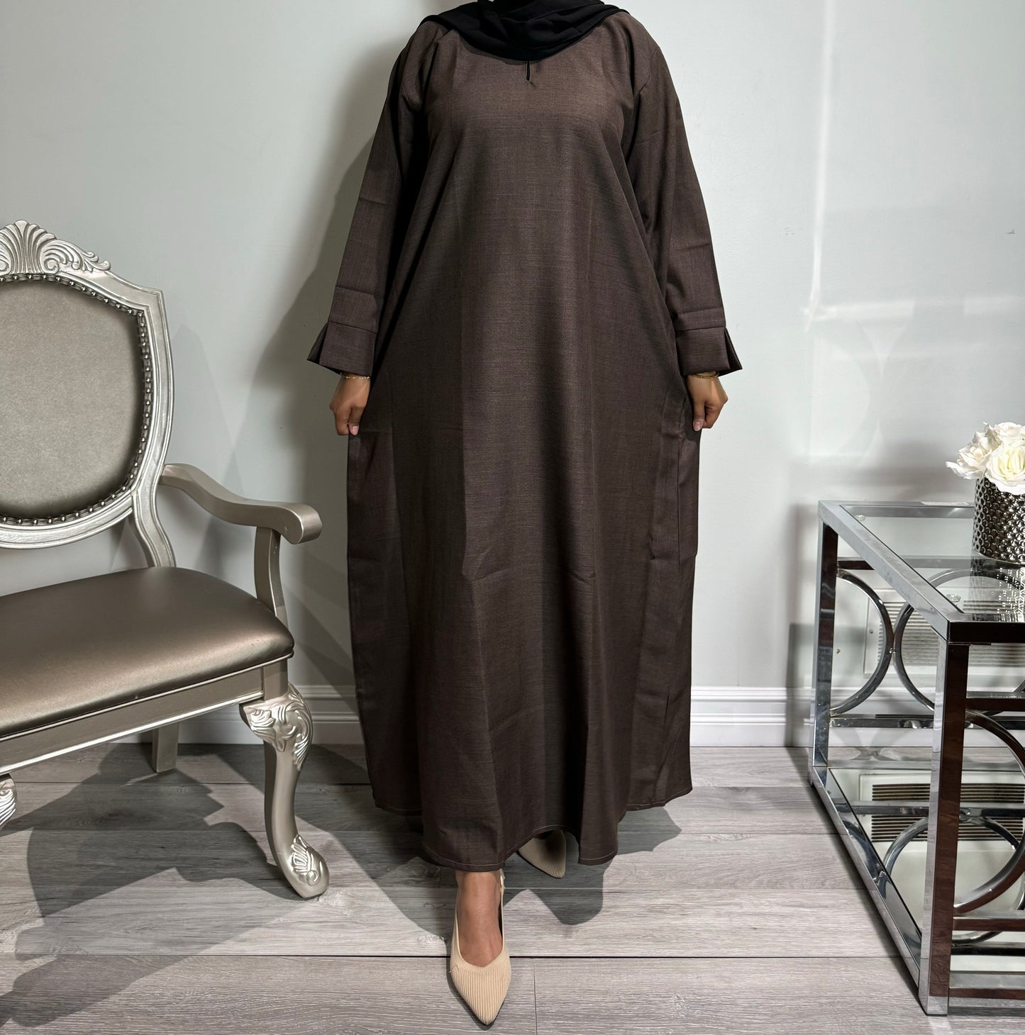 Linen Abaya