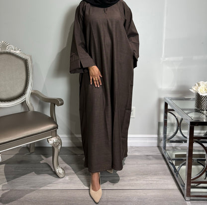 Linen Abaya