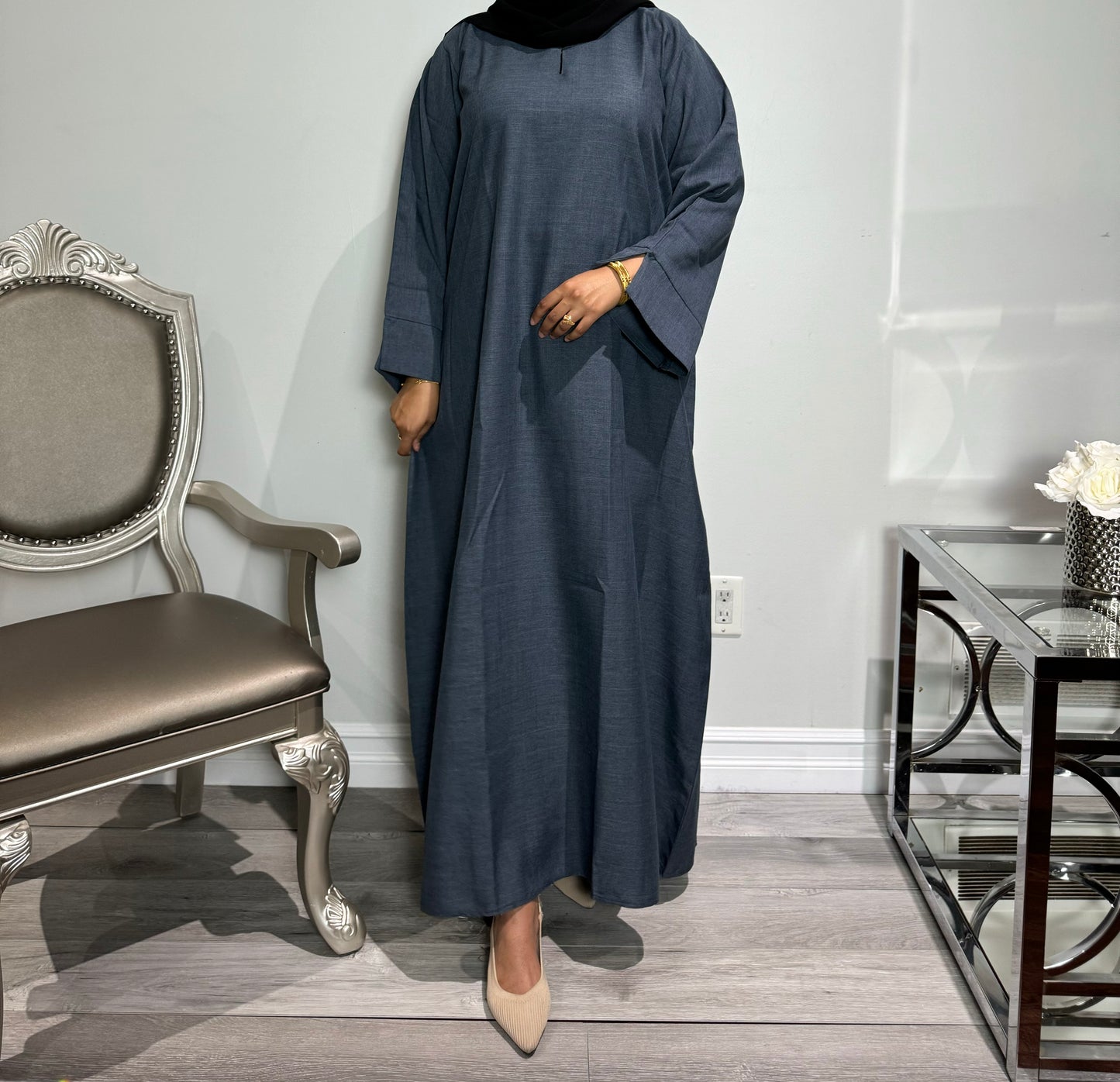 Linen Abaya