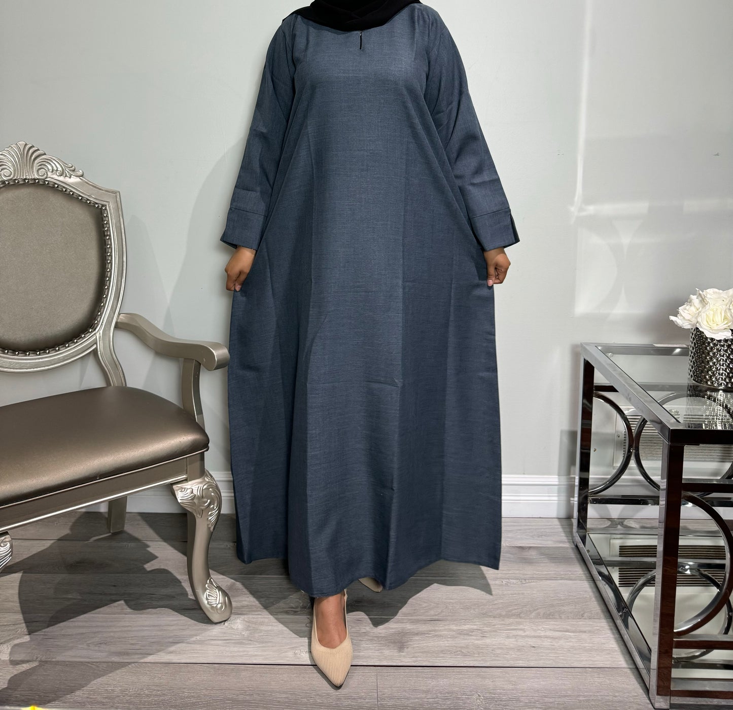 Linen Abaya