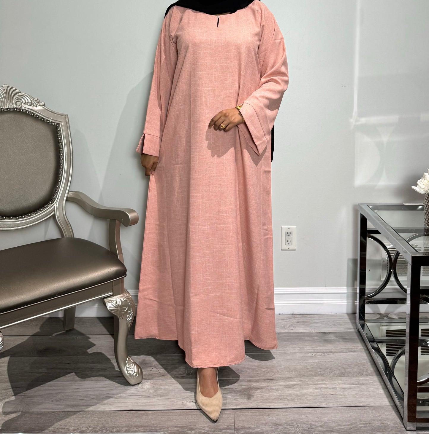 Linen Abaya