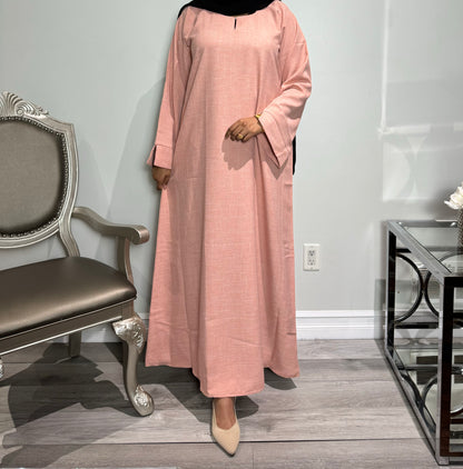 Linen Abaya