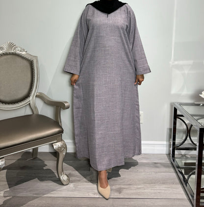 Linen Abaya