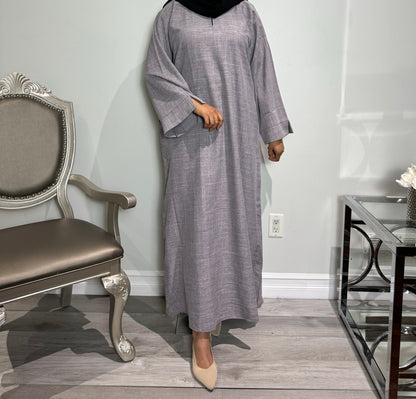 Linen Abaya