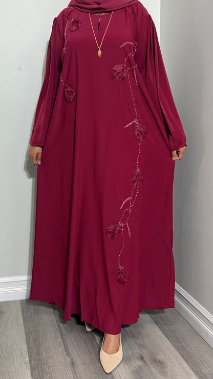 Rose Abaya