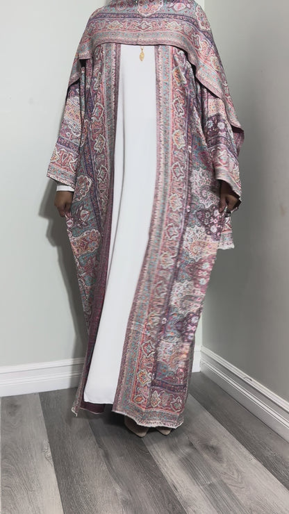 Bedazzled Pashmina Abaya