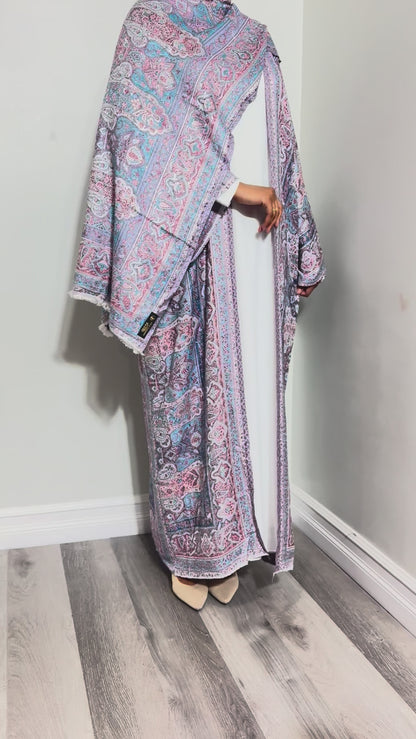 Bedazzled Pashmina Abaya